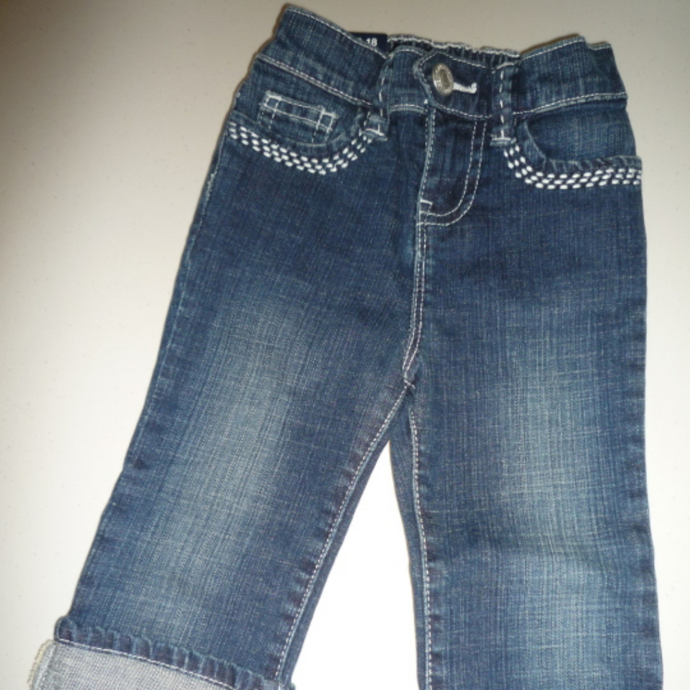 🌼2/$15 SALE🌼  Baby Gap Girls Blue Jeans, 12-18M